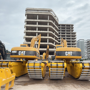 รถขุด CAT 320CL มือสอง ขนาด 20 ตัน แบบลอยน้ำ สำหรับงานขุดลอกแม่น้ำ ช่องทางน้ำ และงานก่อสร้างทางน้ำ - Product Image 3
