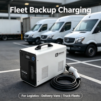 Pengisi Daya EV DC Efisiensi Tinggi 20kW 40kW Baru untuk Mobil Listrik di Tempat Parkir Komersial