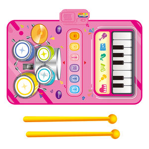 Instrument de musique Jouets d'apprentissage 2 en 1 <span class=keywords><strong>Piano</strong></span> Clavier et <span class=keywords><strong>Jazz</strong></span> Drum Play Mat Pour Enfants - Product Image 3