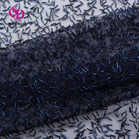 Tissu brodé de sequins 100 % polyester couleur bonbon, maille soluble dans l'eau pour maillots de bain, chemisiers, textiles de maison pour filles et housses de mariage