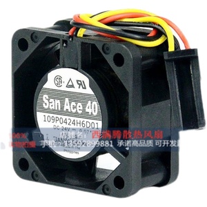 Cooler 24V 0.07a Sanyo fanuc hệ thống AC trục quạt làm mát 4020 điện nguồn điện bóng mang tùy chỉnh ODM hỗ trợ - Product Image 1