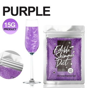 Paillettes Comestibles 15g - Éclats Scintillants pour Boissons, Gâteaux, Cocktails - Qualité Alimentaire, Végétalien, Sans Gluten, Poudre à Base de Mica Vert Fruité - Product Image 3