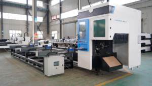 Tốc độ cao ống thép cắt laser lỗ Laser máy cắt cho đường ống và hồ sơ 3000 Wát ống sợi Laser ống cắt - Product Image 2