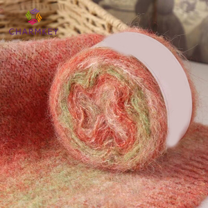 Charmkey Offre Spéciale haute qualité 55% Mohair <span class=keywords><strong>laine</strong></span> fantaisie fil pour <span class=keywords><strong>tricoter</strong></span> - Product Image 1