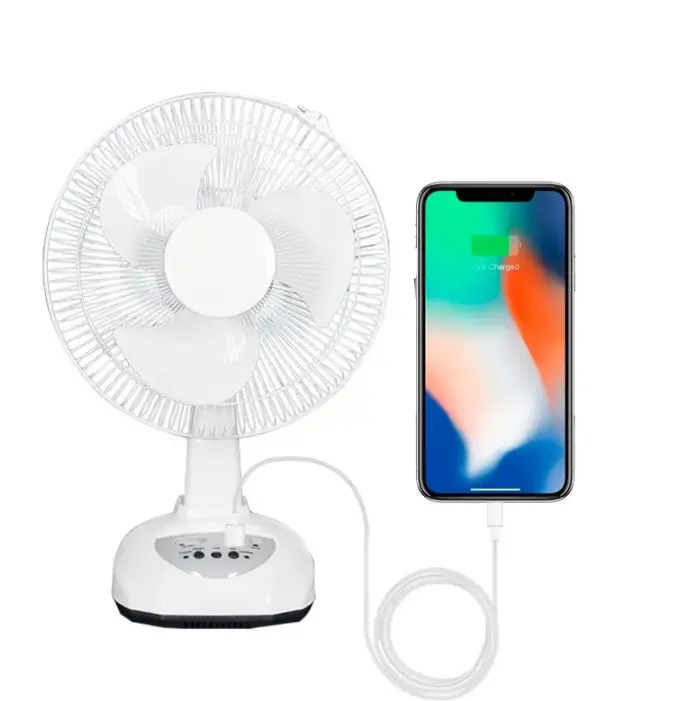 Chasun Năng Lượng Mặt Trời Điện Mini Fan Xách Tay Sạc 18650 Pin Quạt Điện USB Sạc Pin Quạt Làm Mát Không Khí Di Động