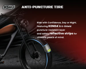 Электровелосипед Fatbike 2025 UpgradeRevibikes Power Vintage с рамой из сплава, 48В 750Вт, гидравлические дисковые тормоза, две литиевые батареи - Product Image 4