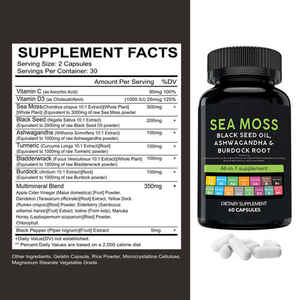 Pasokan pabrik kapsul Label pribadi kapsul Himalaya murni kapsul lumut laut dengan stok untuk Kesehatan - Product Image 6