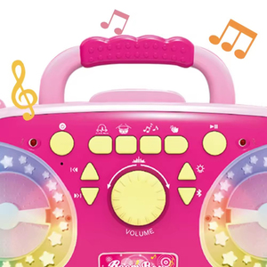 2024 karaoké ensemble enfants instrument de musique jouet maison ktv microphone haut-parleur rechargeable chantant machine karaoké enfants - Product Image 3