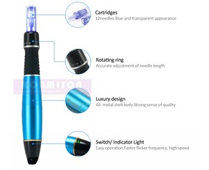 Nuevo Diseño Recargable Dr. Pen <span class=keywords><strong>ULTIMA</strong></span> <span class=keywords><strong>A1</strong></span>-W Azul - Product Image 2