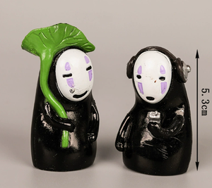 มิยาซากิฮายาโอะหุ่นไร้หน้าสำหรับผู้ชายโมเดลคาโอะนาชิจากงานฝีมือเรซินของเล่นตกแต่งตุ๊กตา - Product Image 4