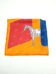 Bufandas de seda 100% con logotipo personalizado, venta al por mayor - Product Image 5