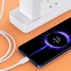 Cargador de Pared con Adaptador de Corriente USB QC3.0 de 67W con Enchufe Estadounidense y Cable Tipo C para <span class=keywords><strong>Redmi</strong></span> <span class=keywords><strong>Note</strong></span> 10 10T <span class=keywords><strong>11</strong></span> 12 Lite 13T - Product Image 3