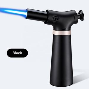 Équipement de camping pour la cuisine, torche à flamme puissante BQ Cigar, briquet de camping extérieur, pistolet de soudage, logo personnalisé - Product Image 1
