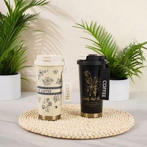 Stainless Steel <b>Mugs</b> Personalized Heated Unique <b>Insulated</b> Stainless Steel Coffee Tumbler Without Handle - Product Image 2