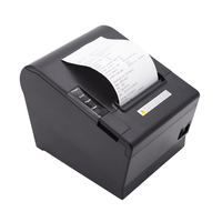 Imprimante thermique de reçus de 3 pouces, USB sans fil, pour l'impression POS, rapide, compacte, compatible avec Windows et divers appareils