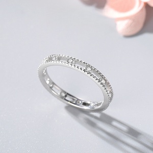 เครื่องประดับ Ada joyas DE PLATA 925นายกเทศมนตรีของนายกเทศมนตรีผู้หญิง100% แหวนเงินแท้จำนวนมาก - Product Image 3