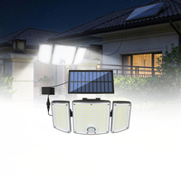 Lampe solaire de jardin de haute qualité Bright Bird, petite, 278 LED, étanche, avec détecteur de mouvement, pour la maison