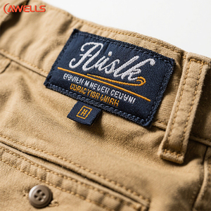 Etiquetas Tejidas de Poliéster Personalizadas para Marcas de Ropa con Logotipo e Instrucciones de Cuidado, Etiquetas Lavables de 3 Pulgadas de Alto para Prendas - Product Image 5