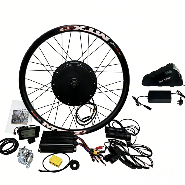 Hot Sale Wholesale E-bike Conversion Kit 60V 2000W 72V 40A Sinewave Controller SW900 Display Mountain Bike City Bike DIY
