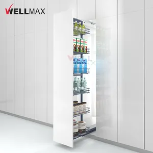 WELLMAX拉出厨房餐具室篮五金配件多功能橱柜收纳器