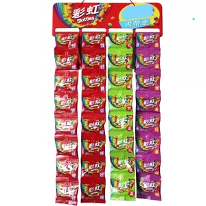Wholesale Price No Gum Candy Wholesaler Colorful Candy Candy <strong>Sour</strong> <strong>Skittle</strong> s 9g Kids <strong>Skittle</strong>-s - Product Image 2