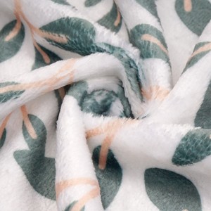 Vente en gros, couverture pour bébé, tissu polaire en peluche Minky imprimé numériquement brossé double pour sublimation avec motifs imprimés - Product Image 2