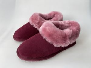 ODM OEM <span class=keywords><strong>Pantoufles</strong></span> d'hiver en fourrure d'agneau pour femmes avec mousse à mémoire de forme, bottes de neige antidérapantes - Product Image 4