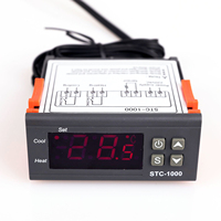TC 1000 Digital hermosat Thermorregulador elncubator elelay Ed 10a eating oooling Stc-1000 12V 24V 220V emperemperature onontroller