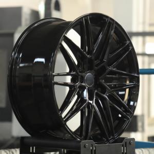 Htor Hyper รถแข่ง<span class=keywords><strong>สี</strong></span>ดำ<span class=keywords><strong>ล้อ</strong></span>สปอร์ต<span class=keywords><strong>ล้อ</strong></span>อลูมิเนียมปลอมขนาด17-26นิ้วขอบ5X114.3 PCD ใหม่ - Product Image 4