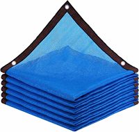Blauw HDPE Anti-UV Ecologisch Duurzaam Zwaar Weefsel Zeil Zonwerend Net voor Tuin Schaduw Landbouw