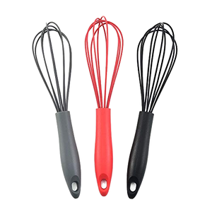 6 Inch <b>Silicone</b> Whisk, Mini Egg Beater, Colorful Hand Mixer, Mini Baking <b>Tool</b> - Product Image 1