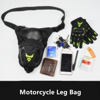 Sac banane de moto, étanche, cyclisme, tactique Airsoft, sac de course pour les jambes