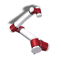 Bras robotique collaboratif vertical à six axes en aluminium JAKA A12, charge utile de 12 kg, portée de 1425 mm, cobot industriel compatible PLC, moteur