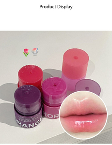 <span class=keywords><strong>Baume</strong></span> à lèvres hydratant infusé aux fruits, à étiquette privée, avec acide hyaluronique pour une brillance éclatante, un éclat jeune et une sensation fraîche - Product Image 2