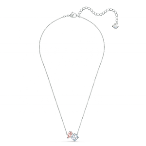 Collier classique plaqué rhodium, bracelet en argent sterling 925, collier princesse en zircon pour filles - Product Image 3