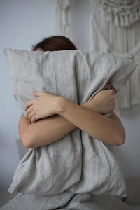 Wholesale Luxurious 3-<b>Pc</b> Linen Duvet <b>Set</b> Queen King Sizes Including 2 Pillowcases Pure European Linen for Hotels - Product Image 4