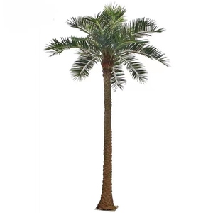 Palma <span class=keywords><strong>da</strong></span> datteri palma artificiale alta simulazione decorazione esterna grande albero artificiale all'aperto piante artificiali all'aperto - Product Image 1