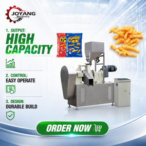 Estrusore a Doppia Vite per Snack, Macchina per Cheetos Puffs, Linea di Produzione per Palline di Mais, Barrette e Croccantini - Product Image 1