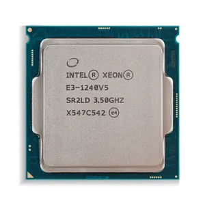 英特尔至强E3-1240 v5 SR2LD 3.5GHz 8MB四核LGA1151 Xeon CPU处理器的价格