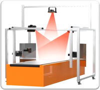 Système DWS intelligent automatique, équipement logistique de ligne d'assemblage, machine de tri de colis réglable en acier inoxydable, aluminium