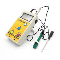 Portable Digital Temperature&pH 3in1 Tester Engine Replaceable Electrode 100L/Hour Filtration for Water Quality Laboratory