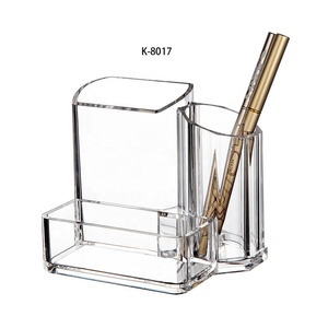 Wholesale Clear make up brush Manufacture Acrylic Makeup Cosmetic Organizer - Product Image 1