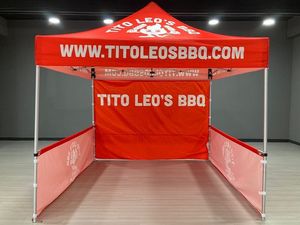 Biểu tượng tùy chỉnh in 10x10 khung nhôm <span class=keywords><strong>Pop</strong></span> Up lều không thấm nước ngoài trời tán sự kiện triển lãm kích thước lớn hơn vải bên bức tường - Product Image 3