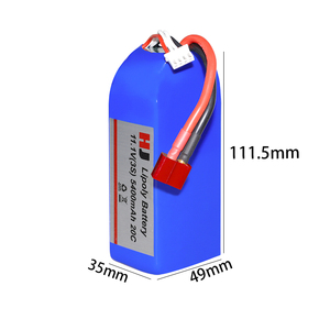 Fábrica lipo li polímero 11.1V 5400mAh baterias de lítio para brinquedo de madeira helicóptero veículo com bateria do caminhão leve - Product Image 1
