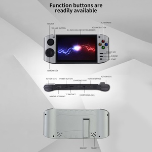 Consola de juegos portátil con pantalla Hd de 5,1 pulgadas, máquina de videojuegos Retro <span class=keywords><strong>pandora</strong></span> Arcade, compatible con Tv, 3d - Product Image 5