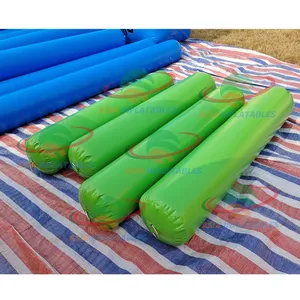 Water park Use Inflatable Floating Tube 4.5 Meter Long Inflatable Barrier Tubes Swim Buoy