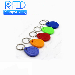 Waterproof ABS UID programmable regrabablede rfid keychain key fob tag for ACCESS control touchless - Product Image 2