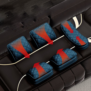 Tapis <span class=keywords><strong>de</strong></span> massage complet du corps, <span class=keywords><strong>coussin</strong></span> <span class=keywords><strong>de</strong></span> massage chauffant <span class=keywords><strong>pour</strong></span> soulager les douleurs dorsales, arrêt automatique, masseur <span class=keywords><strong>de</strong></span> lit <span class=keywords><strong>pour</strong></span> épaules, lombaire - Product Image 3