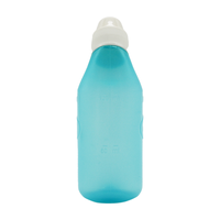 Bouteille de lavage nasal pour bébé avec logo personnalisable, Neti Pot, irrigateur nasal au sel, nettoyeur de sinus, bouteille à presser pour le nettoyage des mucosités
