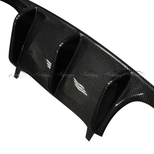 Aileron de spoiler en fibre de carbone style GTSV, aileron arrière, diffuseur de pare-chocs arrière pour BMW E92 E93 M3 - Product Image 5